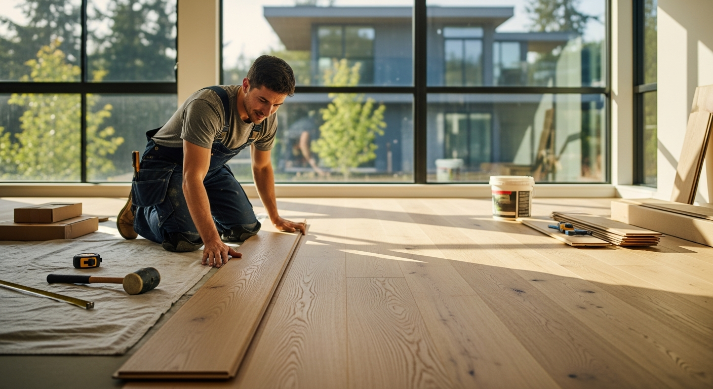 Middle image for Top Hardwood Flooring Designs for Bellevue Homes