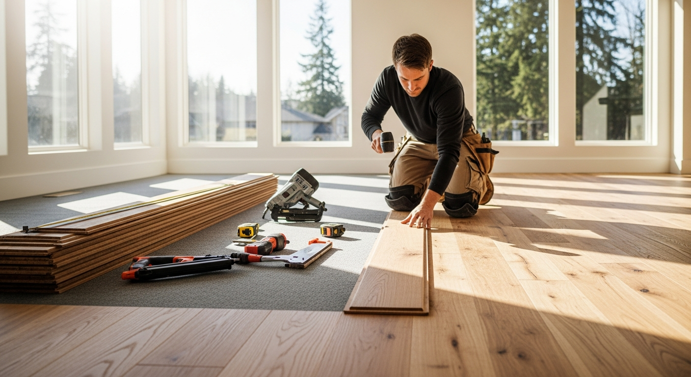 Middle image for Top Trends in Hardwood Flooring Installation in Sammamish
