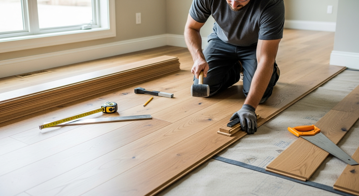 Middle image for Redmond's Top Hardwood Flooring Installation: A Homeowner's Guide