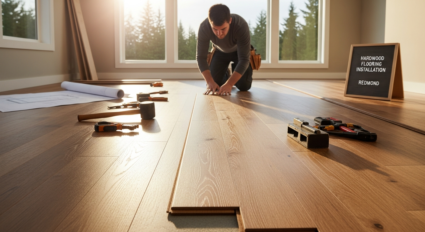 Middle image for Affordable Hardwood Flooring Installation in Redmond: Get the Best Deals
