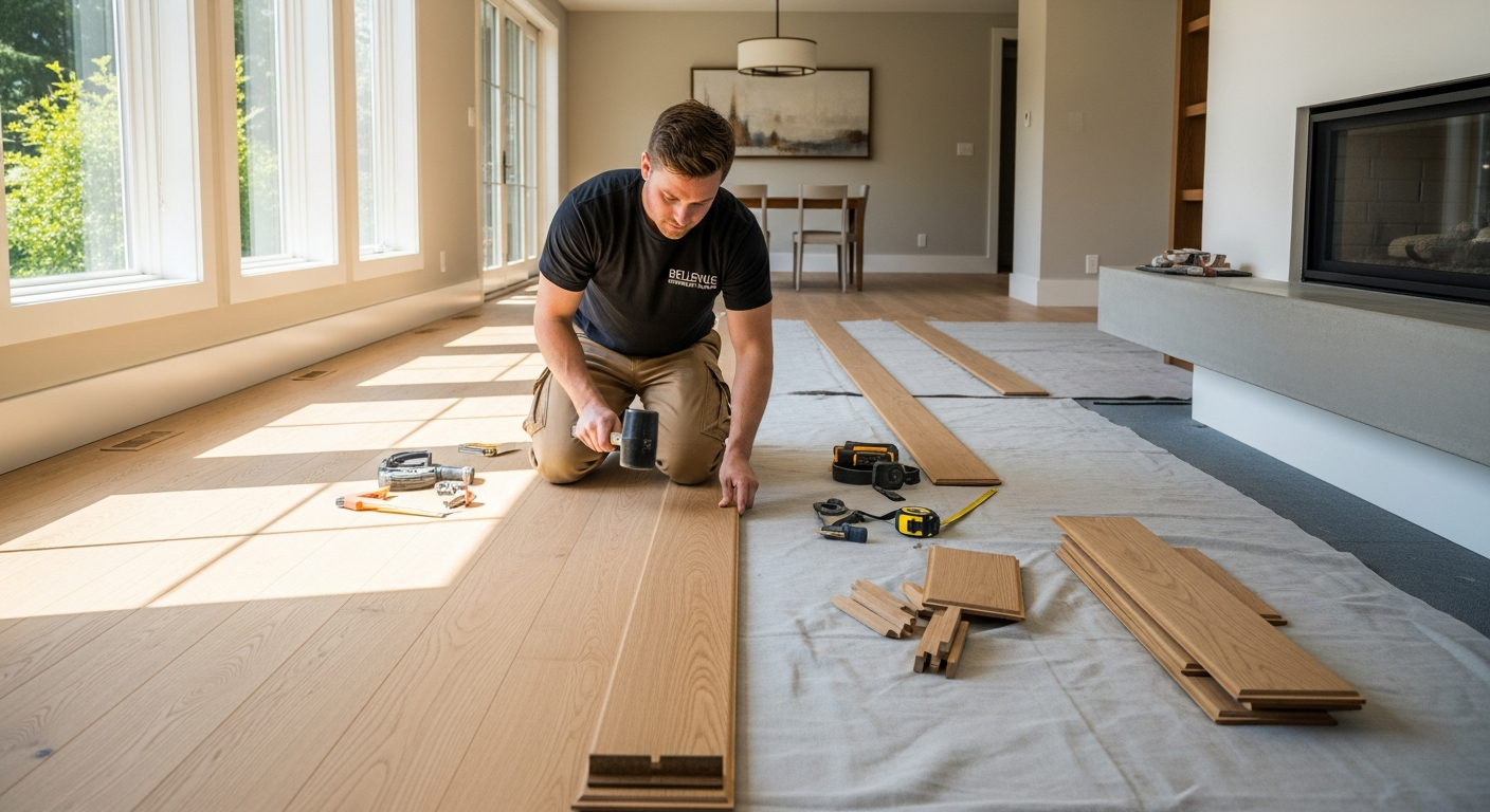 Why Bellevue Homeowners Love Local Hardwood Flooring Installations