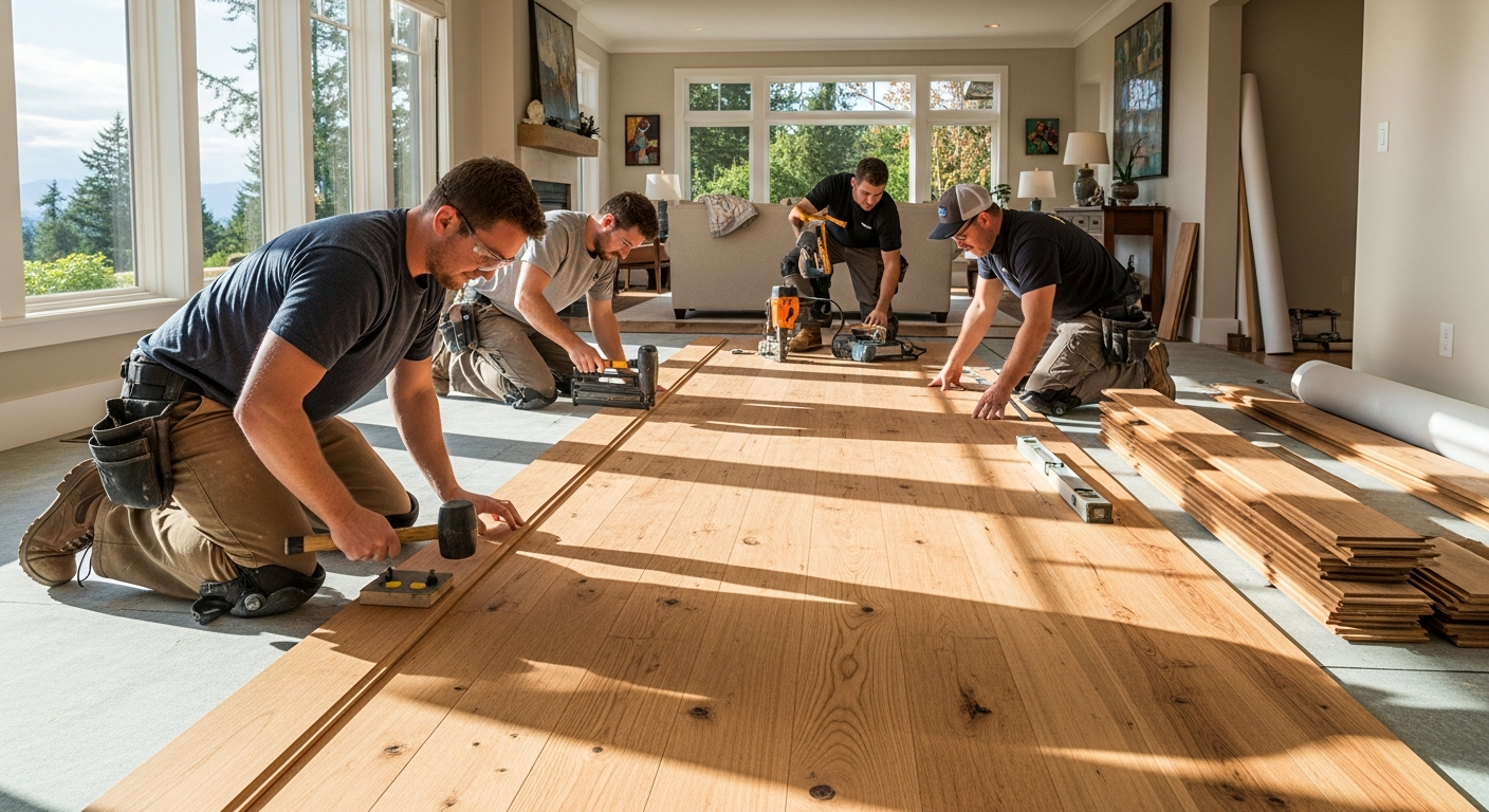 Cost-Effective Hardwood Flooring Installation in Sammamish
